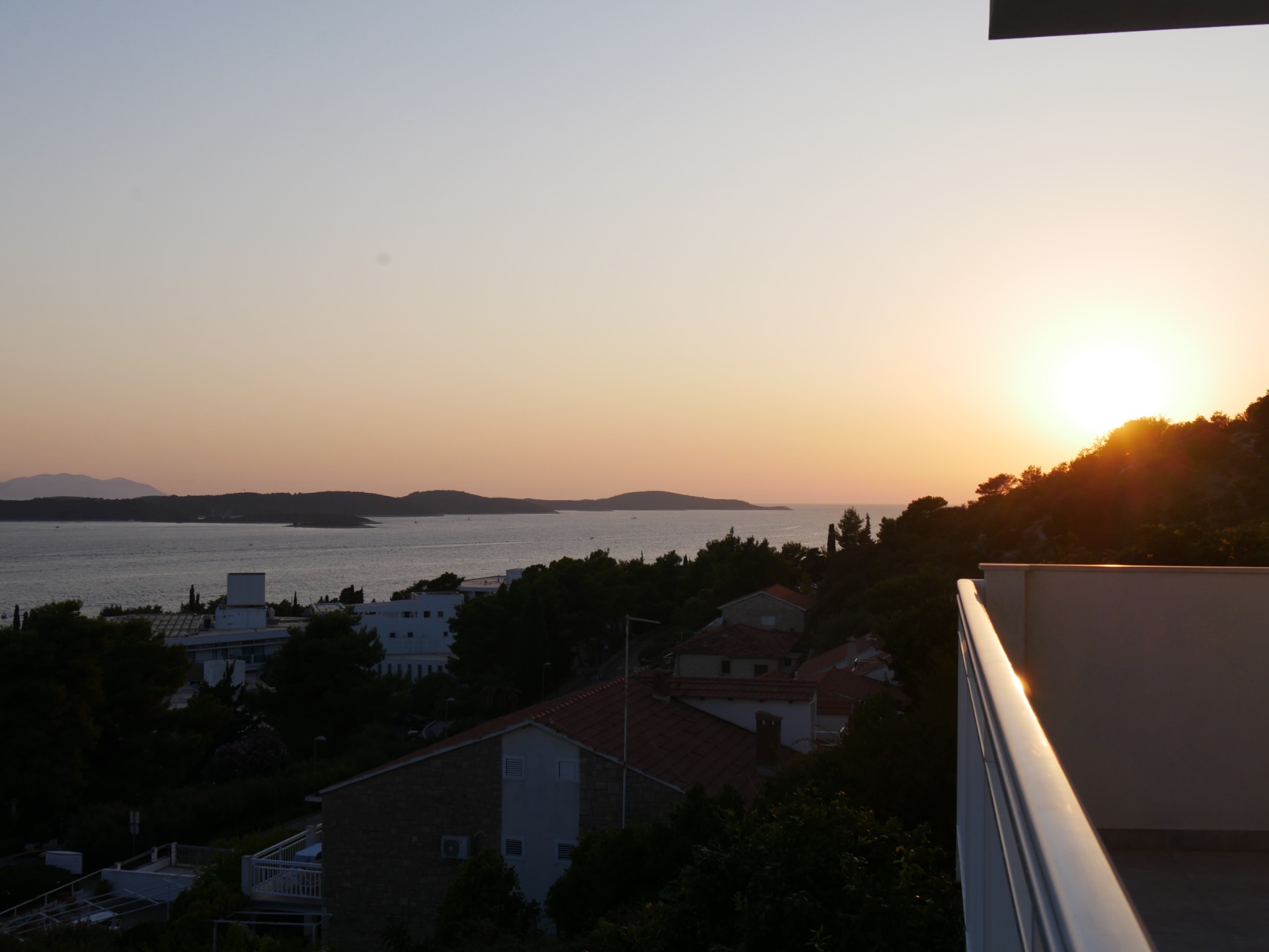 Magnifique vue de notre chambre.
